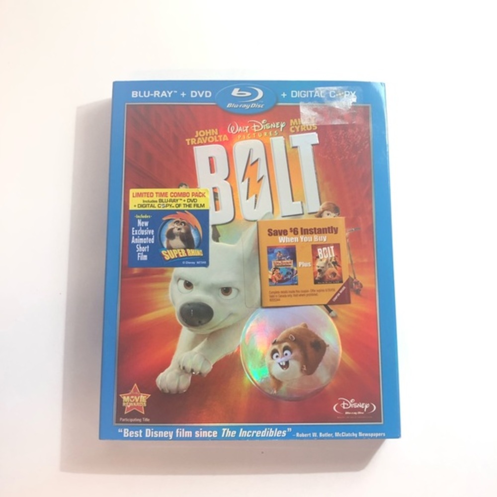 COPY - Bolt Blue-Ray